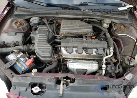 2003 Honda Civic Lx из США, поврежденный, VIN 2HGES16593H566040